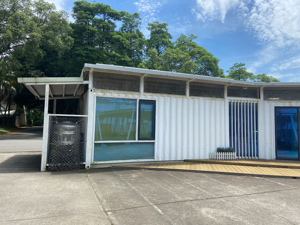 中央大學白色能源屋施工