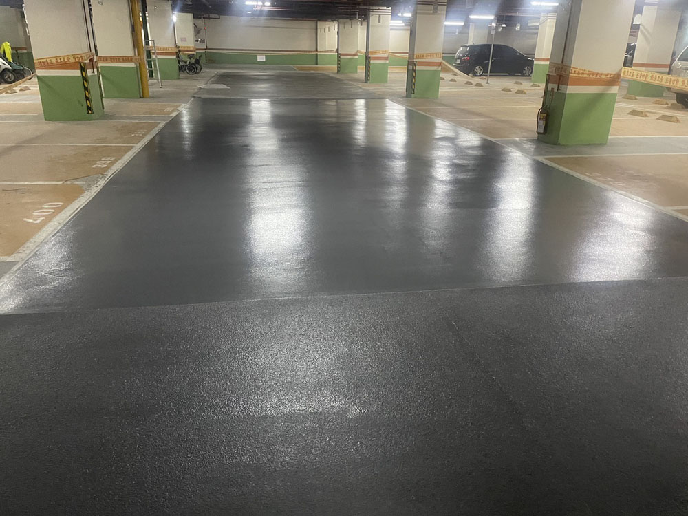 地下室車道環氧樹脂施工